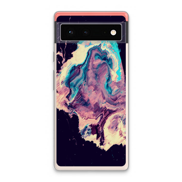 Cosmic Silence: Google Pixel 6 Transparant Hoesje