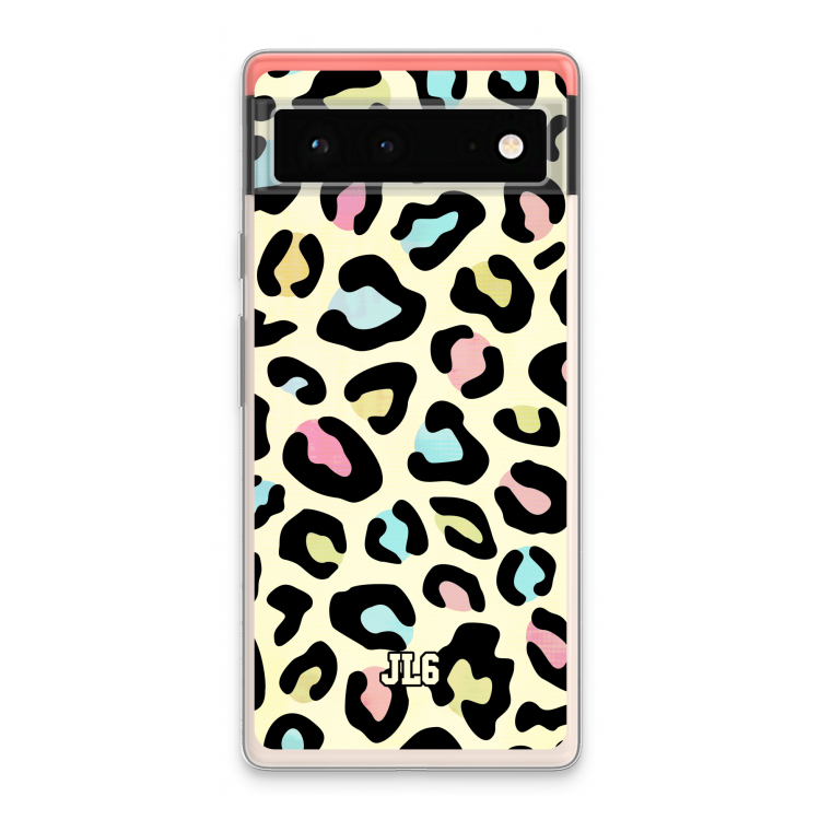 Leopard pattern: Google Pixel 6 Transparant Hoesje