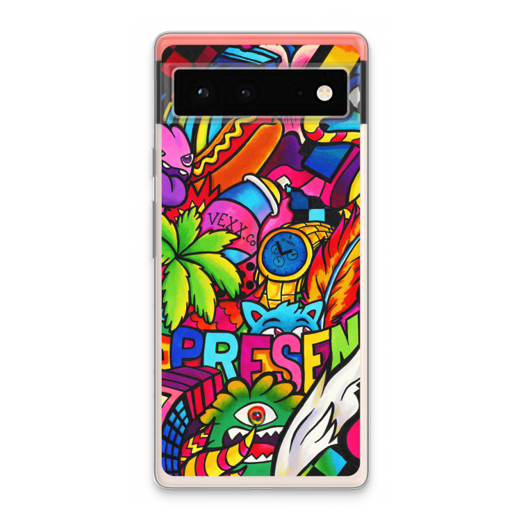 Represent: Google Pixel 6 Transparant Hoesje