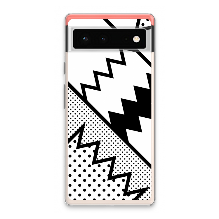 Pop Art #5: Google Pixel 6 Transparant Hoesje