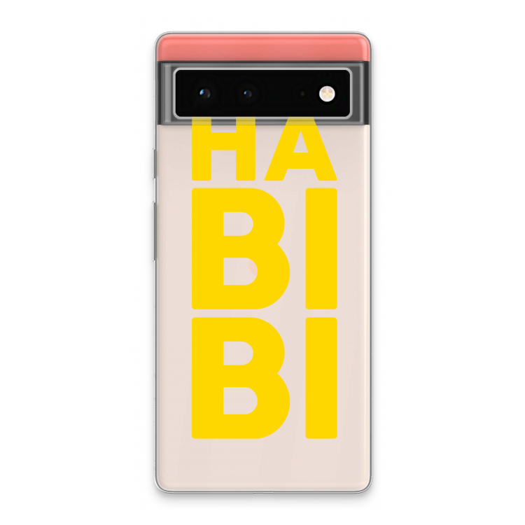 Habibi Majorelle : Google Pixel 6 Transparant Hoesje
