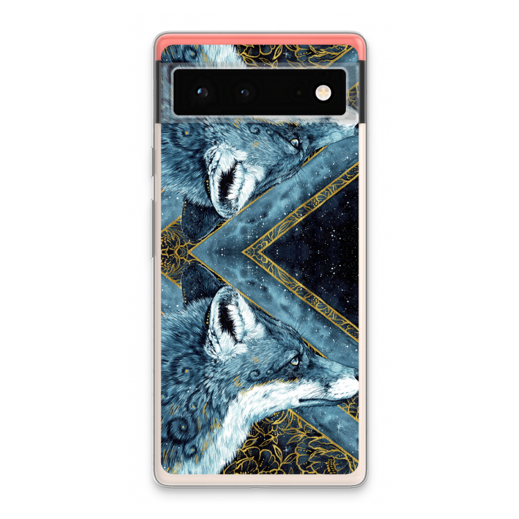 Golden Fox: Google Pixel 6 Transparant Hoesje