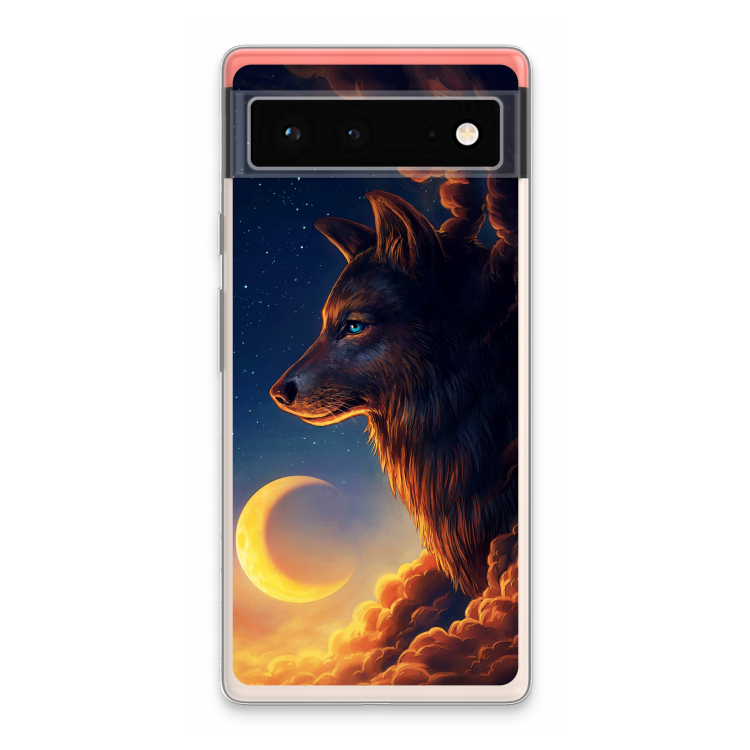 Night Guardian: Google Pixel 6 Transparant Hoesje