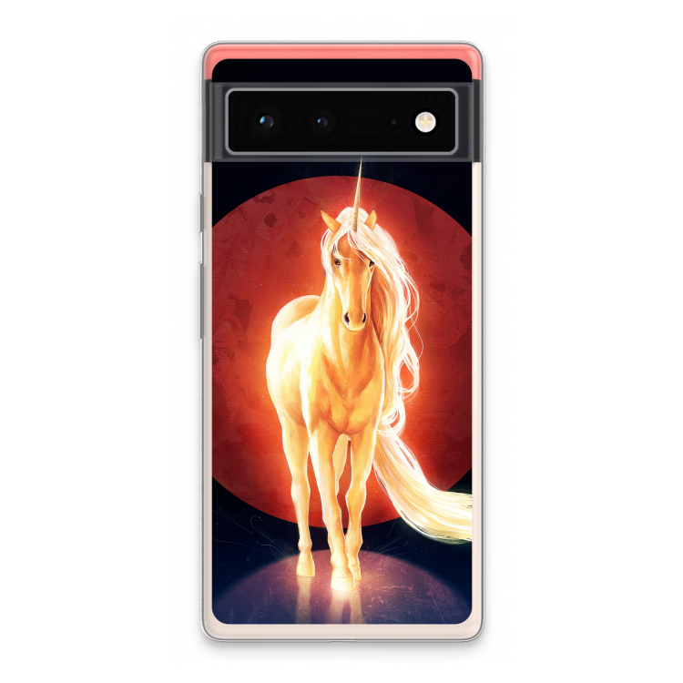 Last Unicorn: Google Pixel 6 Transparant Hoesje