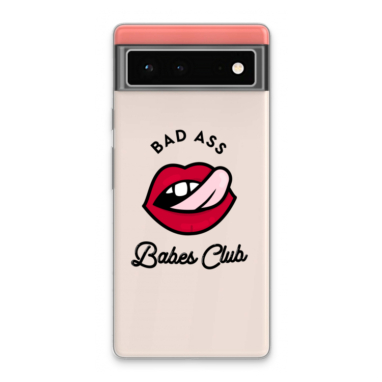 Badass Babes Club: Google Pixel 6 Transparant Hoesje