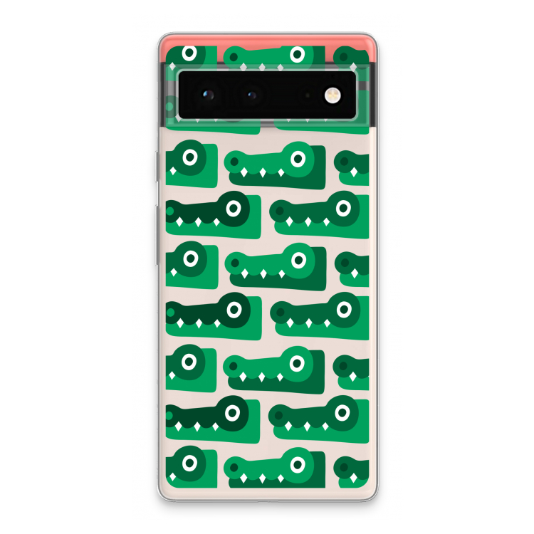 Crocs: Google Pixel 6 Transparant Hoesje