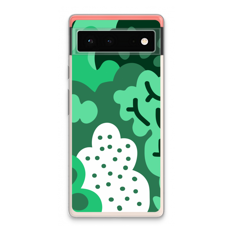 Bushes: Google Pixel 6 Transparant Hoesje
