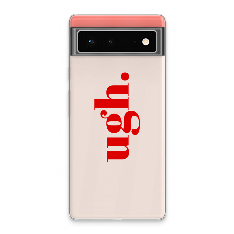 Ugh: Google Pixel 6 Transparant Hoesje