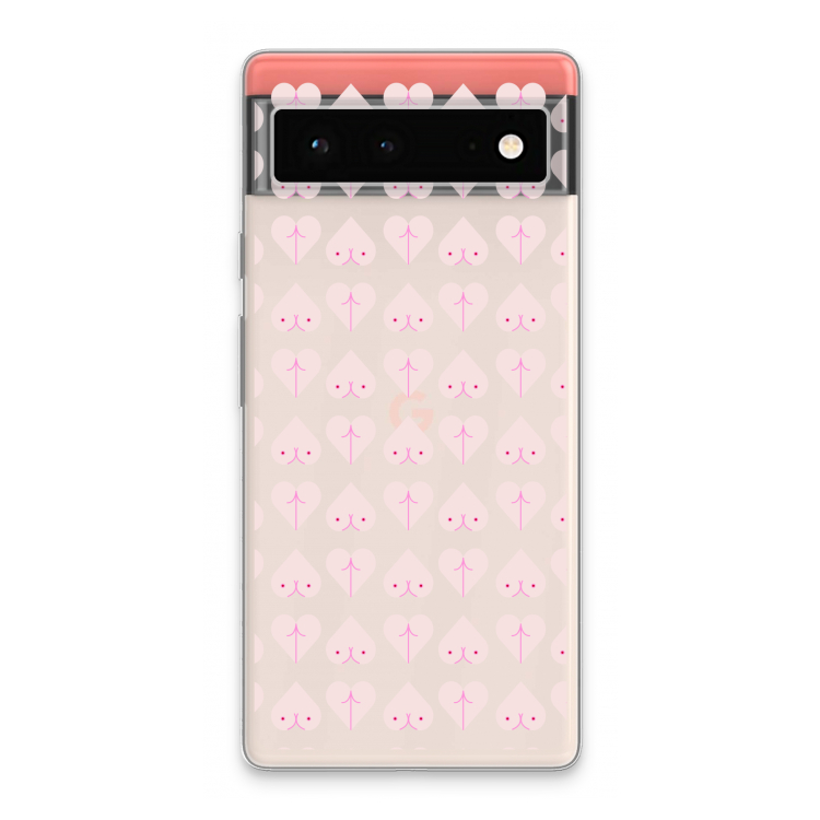 Ass 'n Titties: Google Pixel 6 Transparant Hoesje