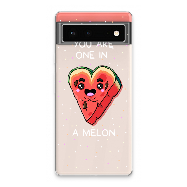 One In A Melon: Google Pixel 6 Transparant Hoesje
