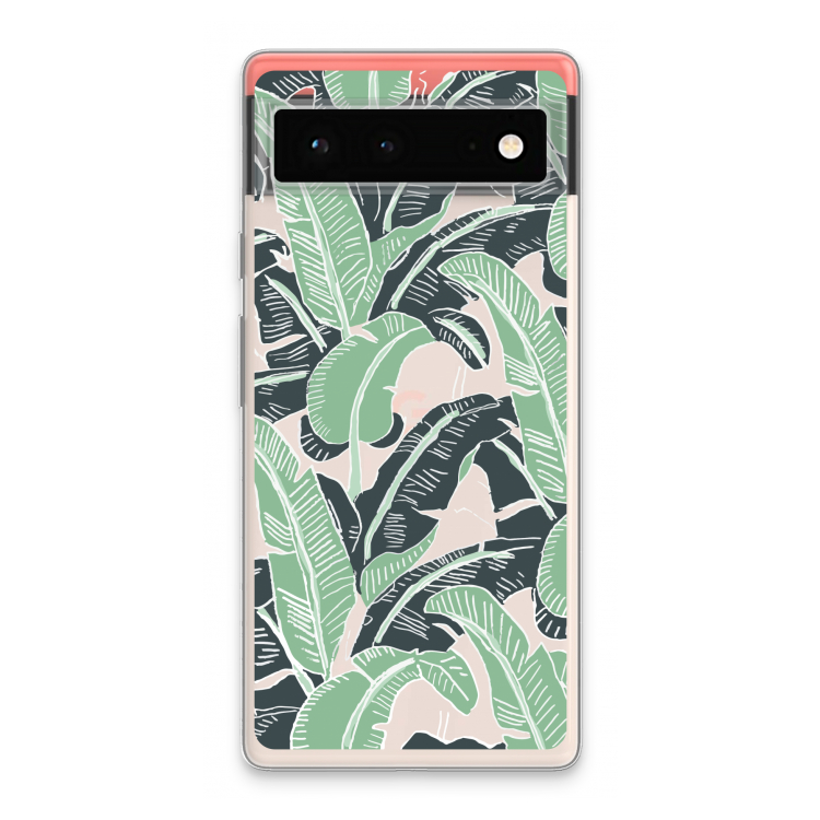 This Sh*t Is Bananas: Google Pixel 6 Transparant Hoesje