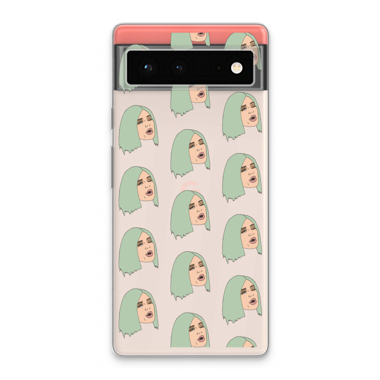King Kylie: Google Pixel 6 Transparant Hoesje