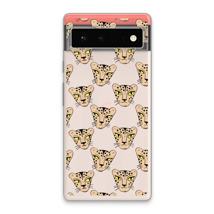 Tijger: Google Pixel 6 Transparant Hoesje