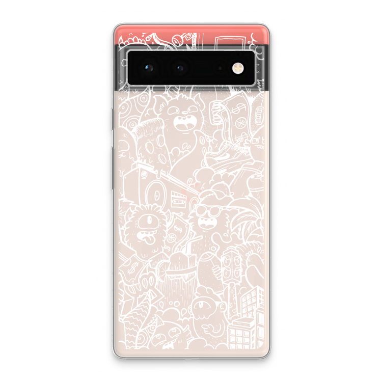 Vexx City #2: Google Pixel 6 Transparant Hoesje