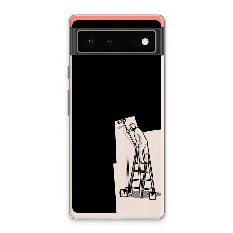 Musketon Painter: Google Pixel 6 Transparant Hoesje