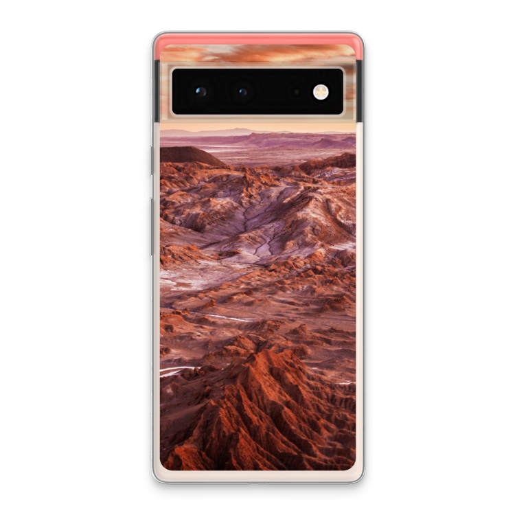 Mars: Google Pixel 6 Transparant Hoesje