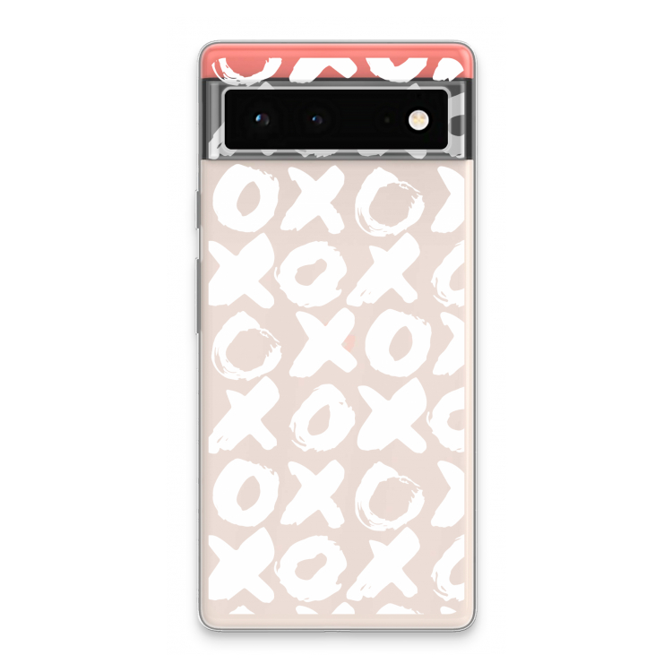 XOXO: Google Pixel 6 Transparant Hoesje