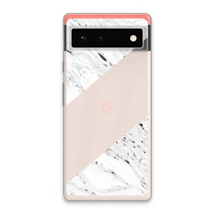 Biggest stripe: Google Pixel 6 Transparant Hoesje
