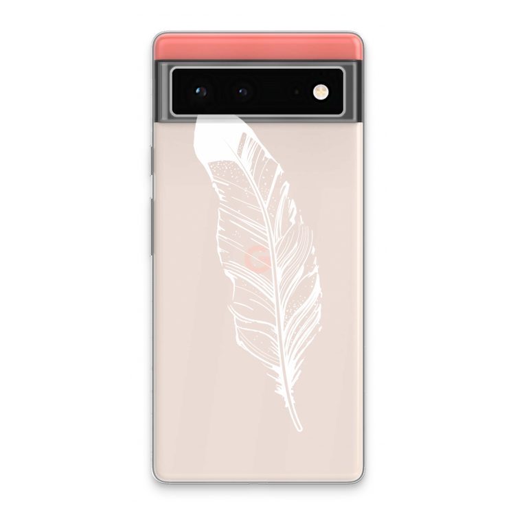 Pluim: Google Pixel 6 Transparant Hoesje