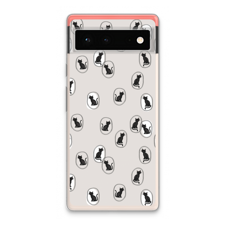 Miauw: Google Pixel 6 Transparant Hoesje