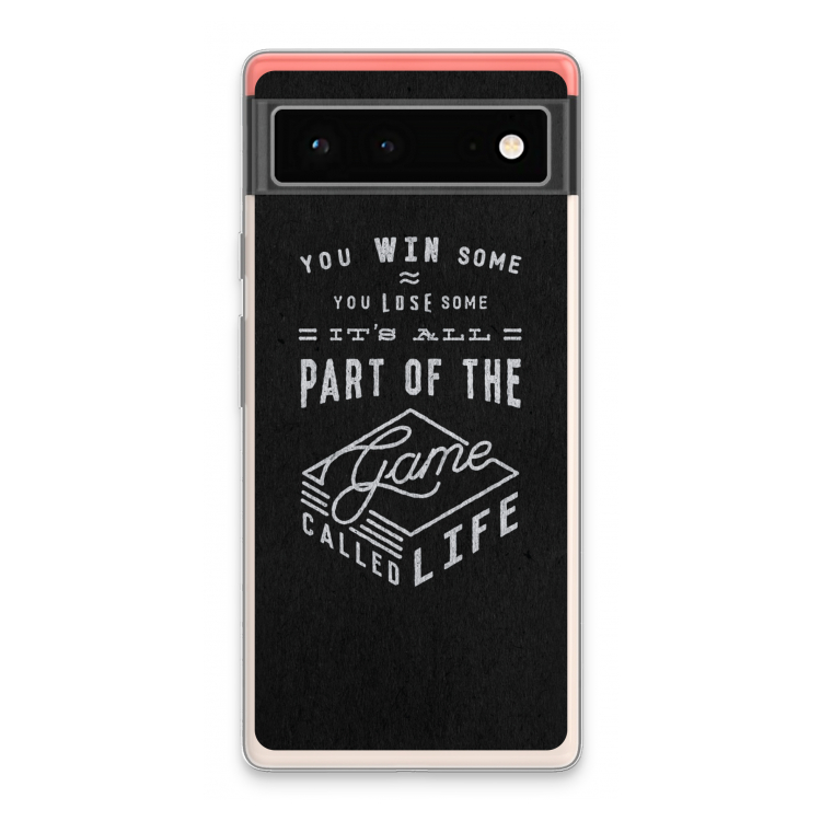Life: Google Pixel 6 Transparant Hoesje