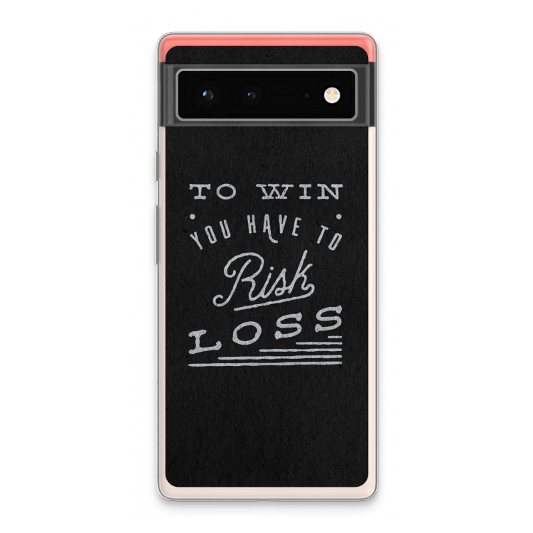 Risk loss: Google Pixel 6 Transparant Hoesje