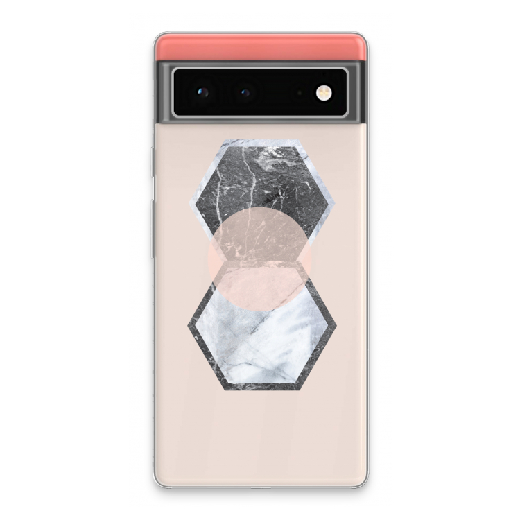Creatieve toets: Google Pixel 6 Transparant Hoesje