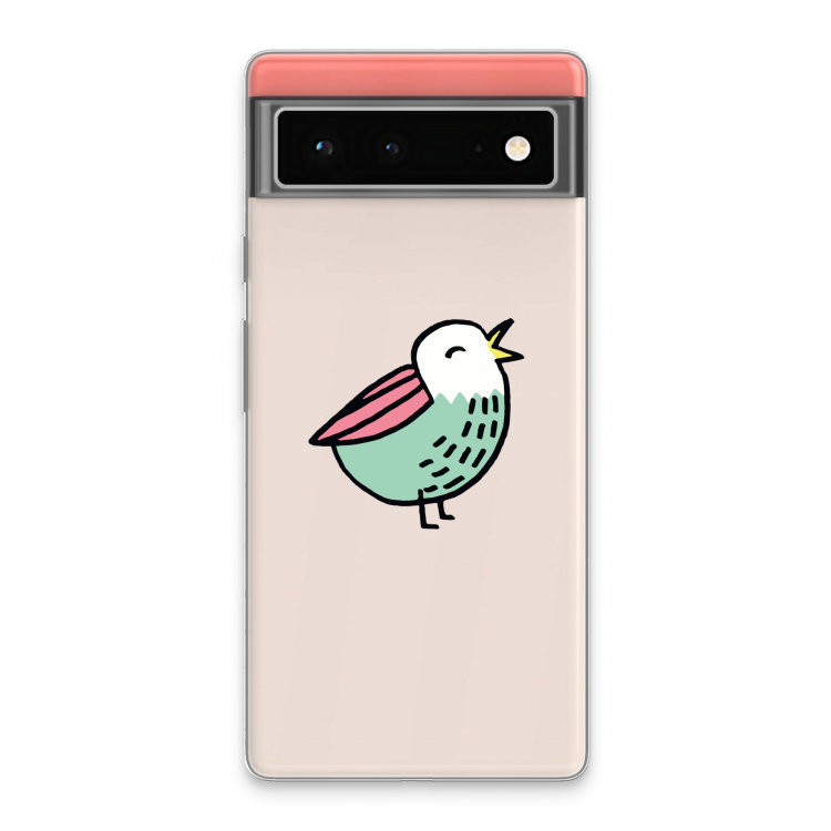 Birdy: Google Pixel 6 Transparant Hoesje