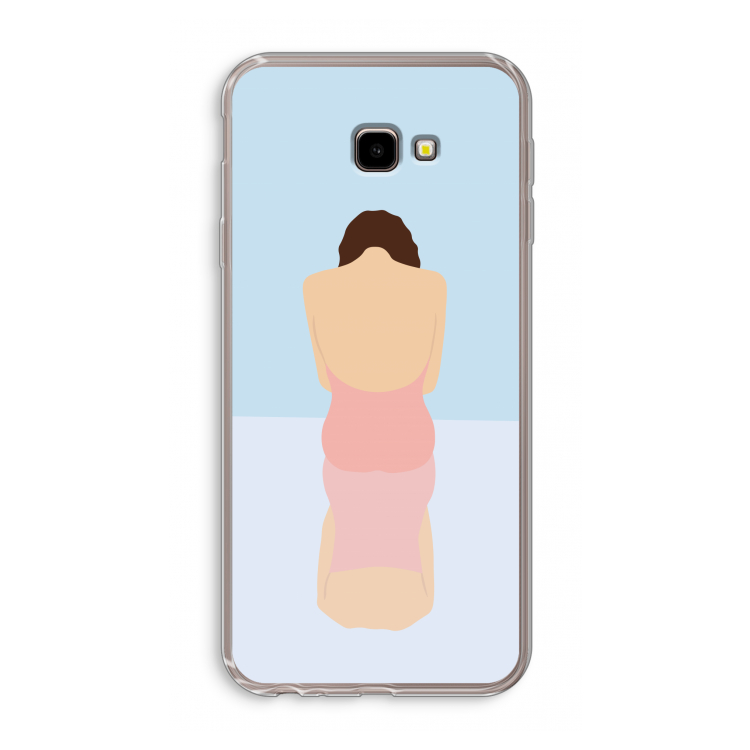 Mirror: Samsung Galaxy J4 Plus Transparant Hoesje