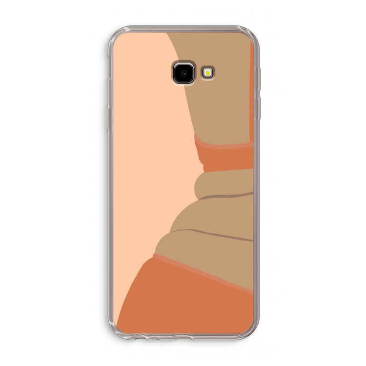 Bikini: Samsung Galaxy J4 Plus Transparant Hoesje