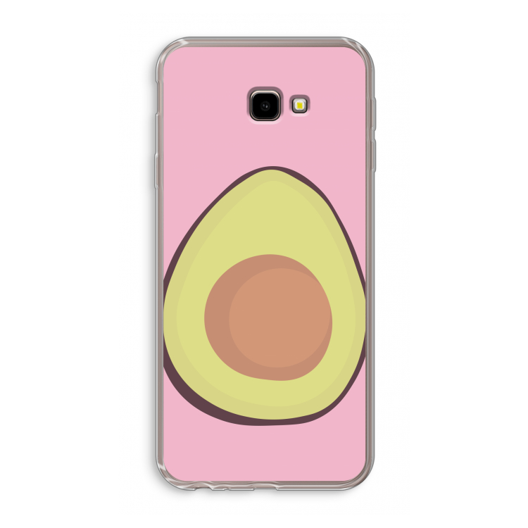 Avocado: Samsung Galaxy J4 Plus Transparant Hoesje