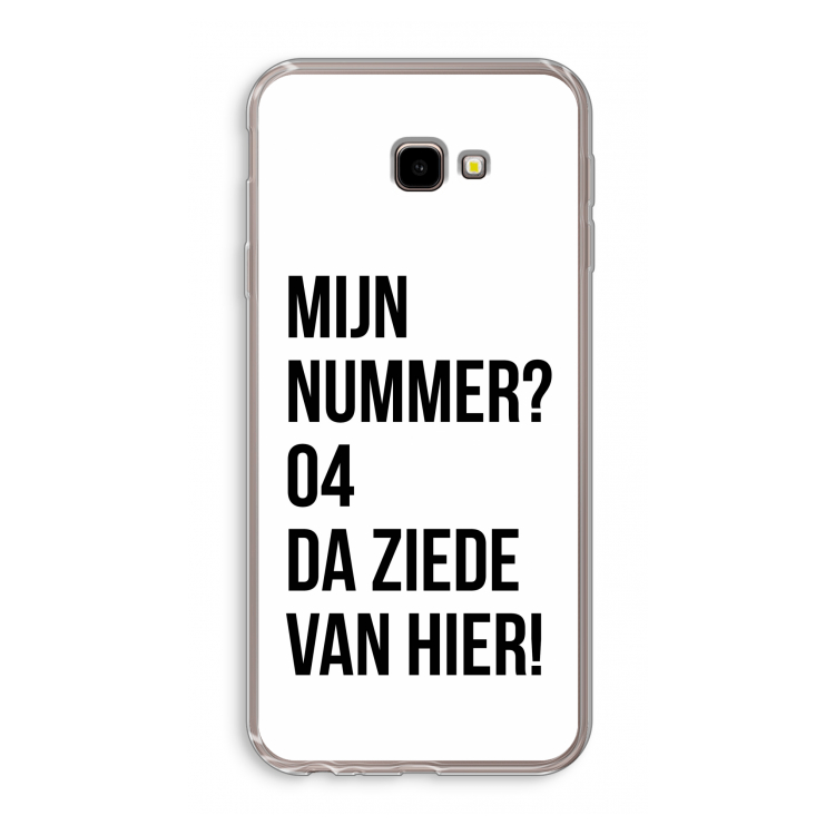 Da ziede van hier: Samsung Galaxy J4 Plus Transparant Hoesje