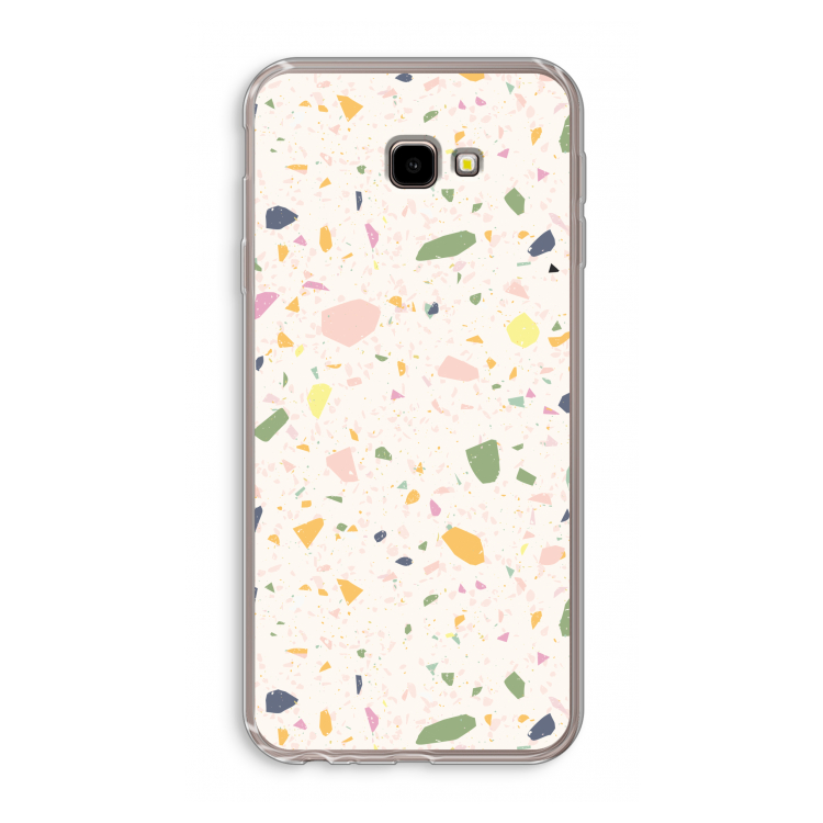 Terrazzo N°21: Samsung Galaxy J4 Plus Transparant Hoesje