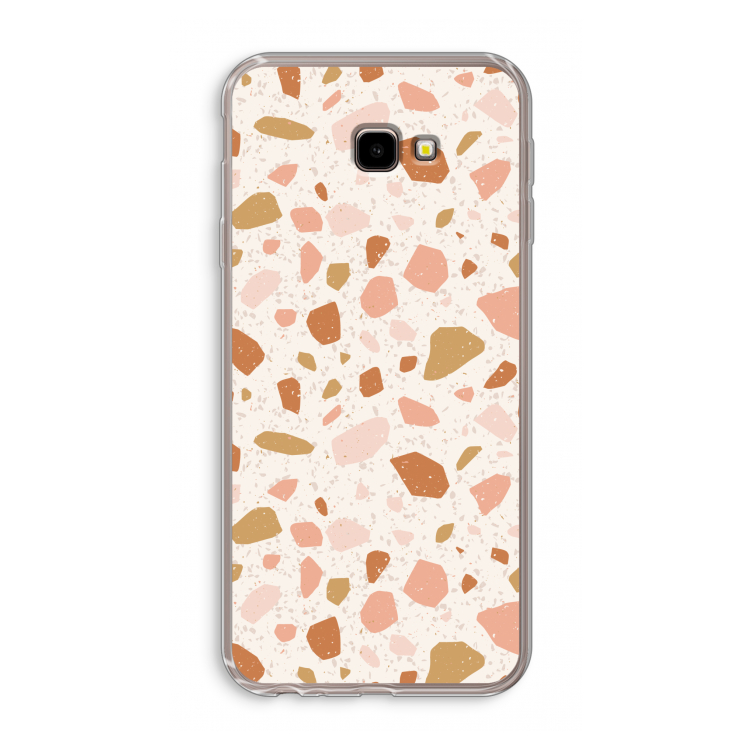 Terrazzo N°18: Samsung Galaxy J4 Plus Transparant Hoesje