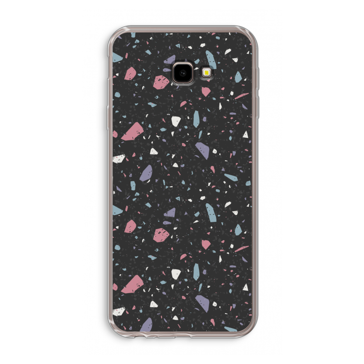 Terrazzo N°16: Samsung Galaxy J4 Plus Transparant Hoesje