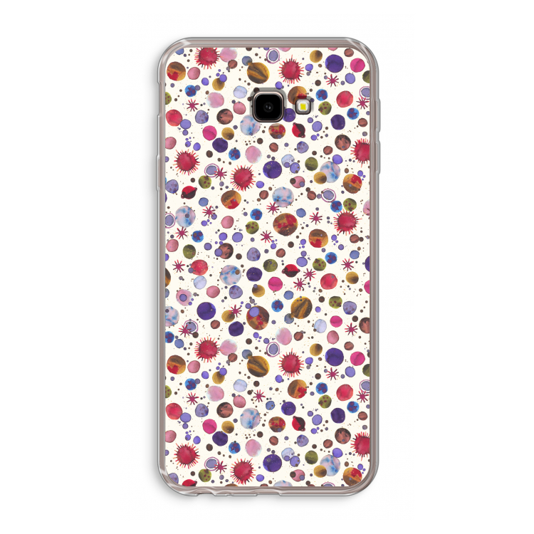 Planets Space: Samsung Galaxy J4 Plus Transparant Hoesje