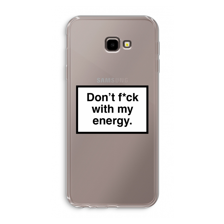 My energy: Samsung Galaxy J4 Plus Transparant Hoesje