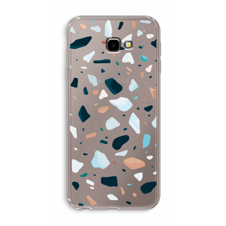 Terrazzo N°13: Samsung Galaxy J4 Plus Transparant Hoesje