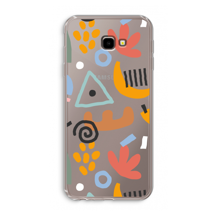 Abstract: Samsung Galaxy J4 Plus Transparant Hoesje