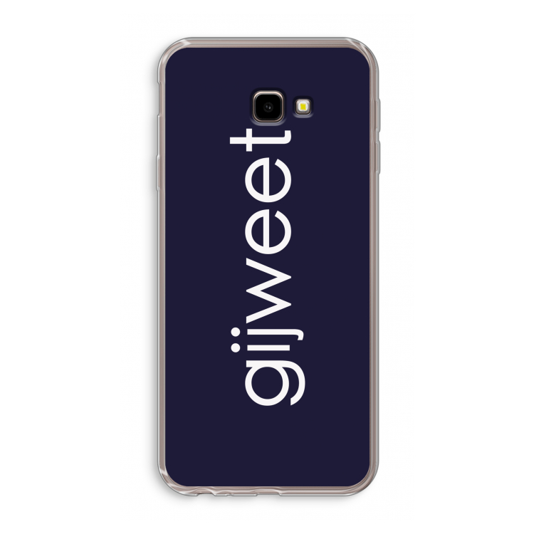 Gijweet: Samsung Galaxy J4 Plus Transparant Hoesje
