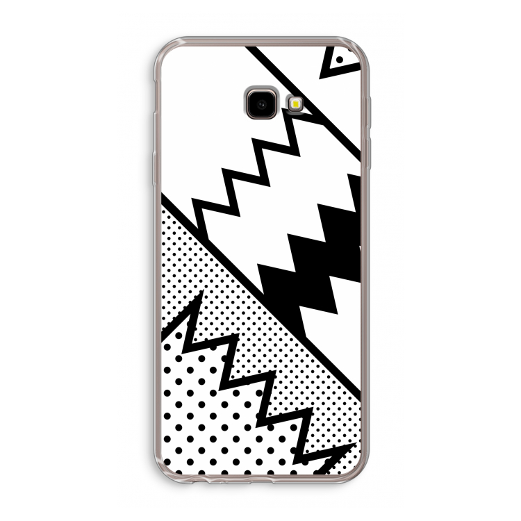 Pop Art #5: Samsung Galaxy J4 Plus Transparant Hoesje