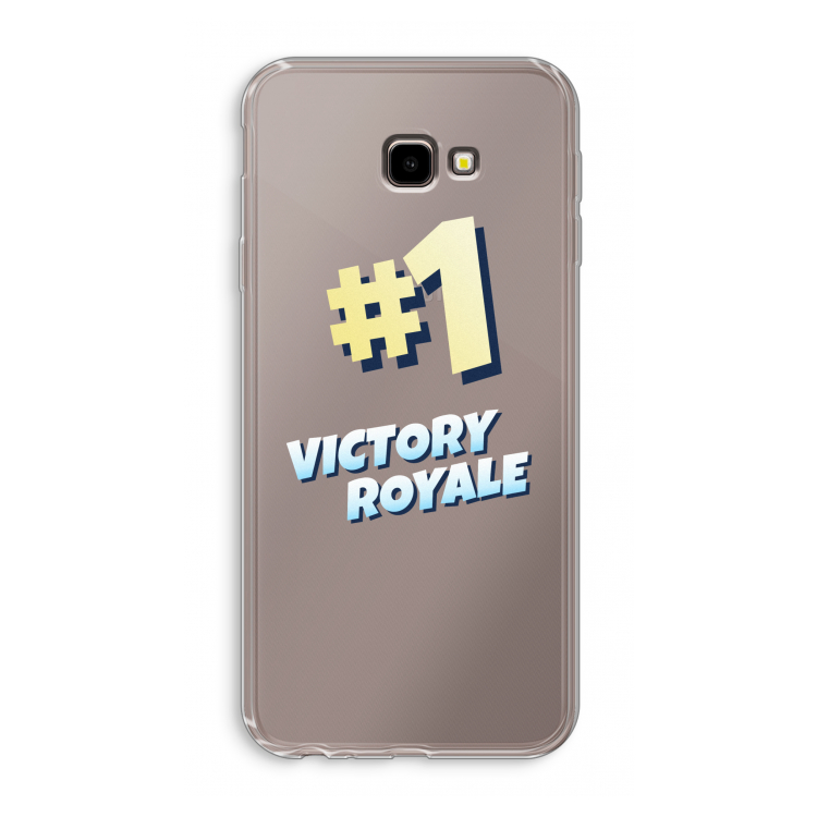 Victory Royale: Samsung Galaxy J4 Plus Transparant Hoesje