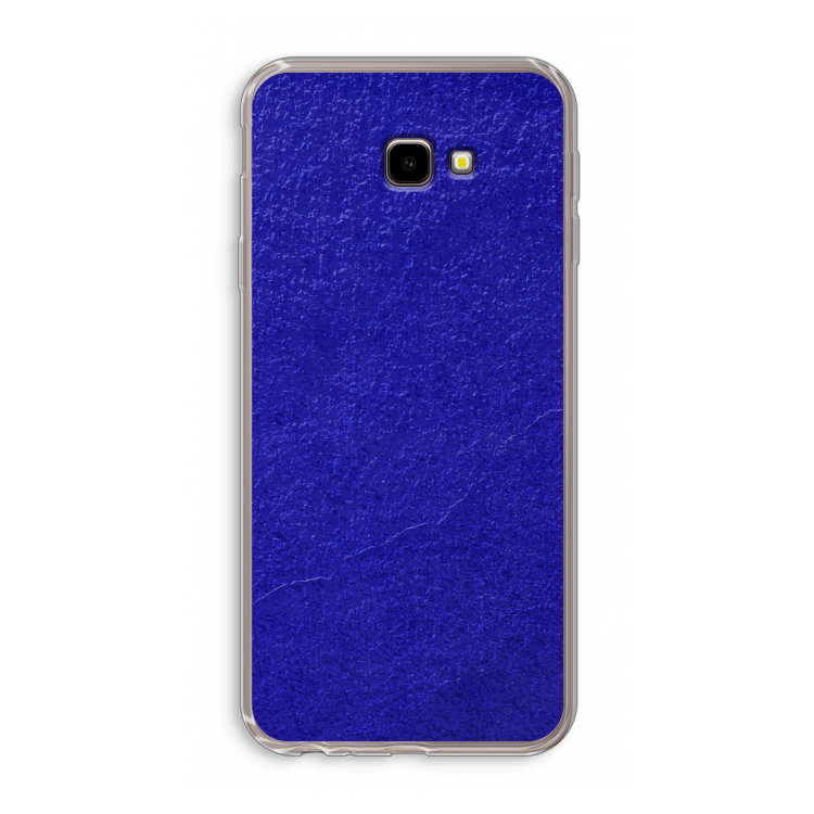 Majorelle Blue: Samsung Galaxy J4 Plus Transparant Hoesje