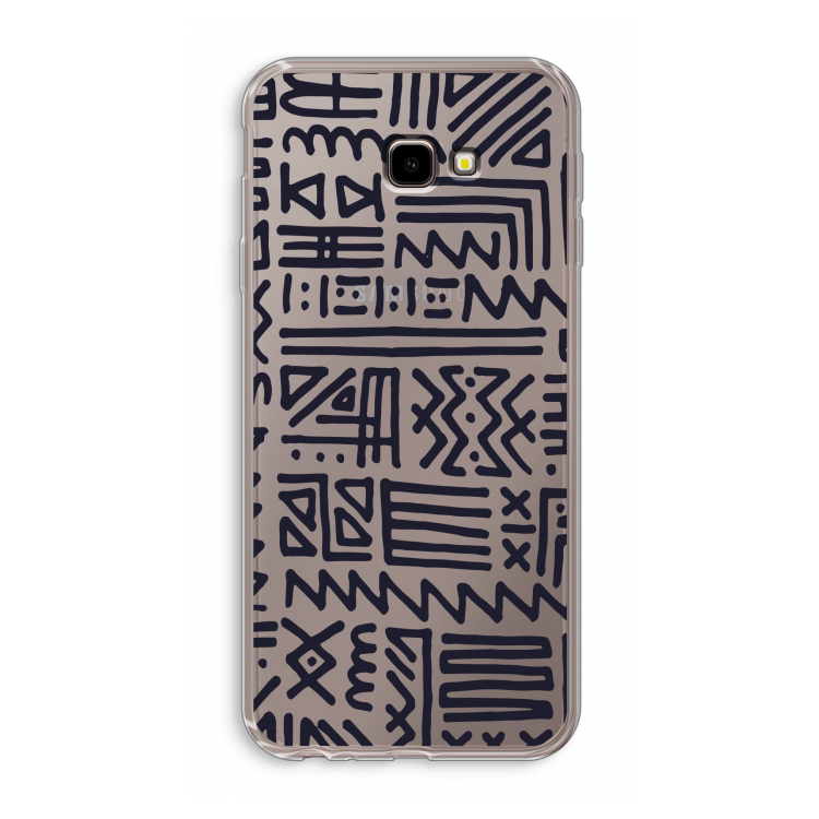 Marrakech print: Samsung Galaxy J4 Plus Transparant Hoesje