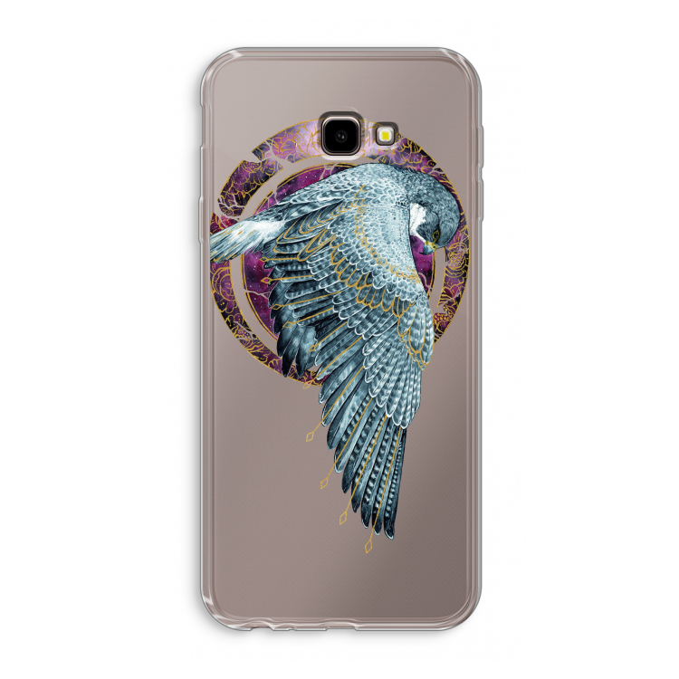 Golden Falcon: Samsung Galaxy J4 Plus Transparant Hoesje