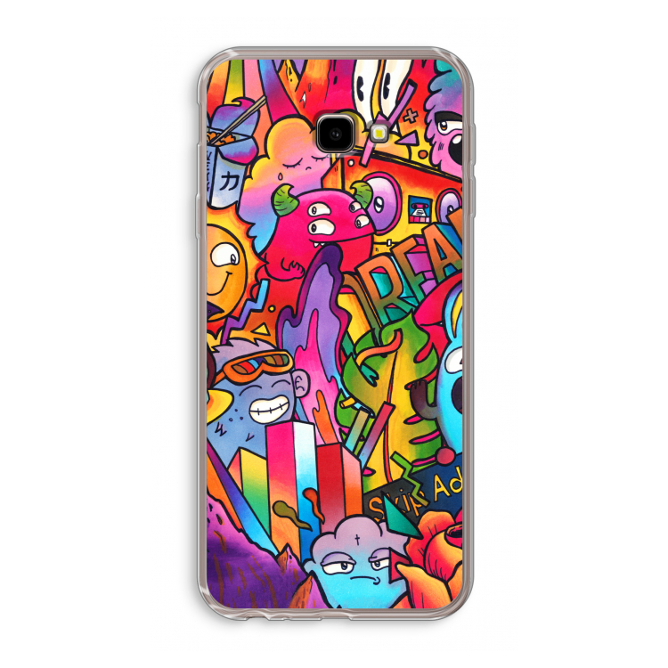 Dreams: Samsung Galaxy J4 Plus Transparant Hoesje