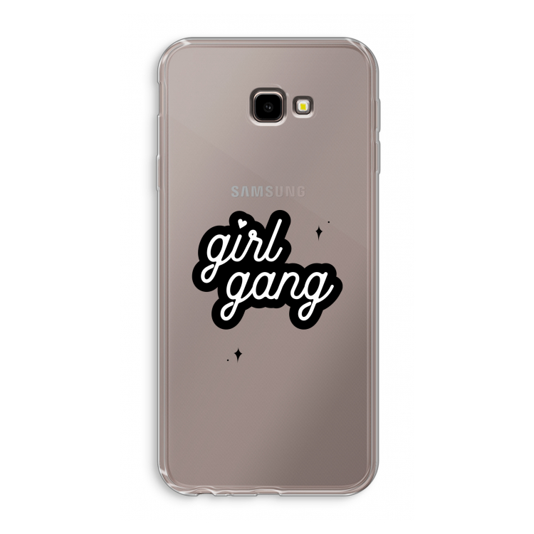 Girl Gang: Samsung Galaxy J4 Plus Transparant Hoesje