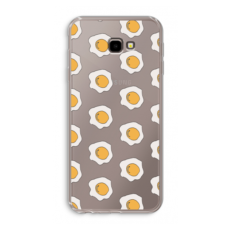 Bacon to my eggs #1: Samsung Galaxy J4 Plus Transparant Hoesje