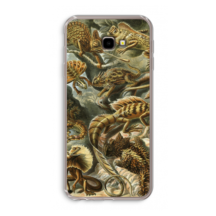 Haeckel Lacertilia: Samsung Galaxy J4 Plus Transparant Hoesje