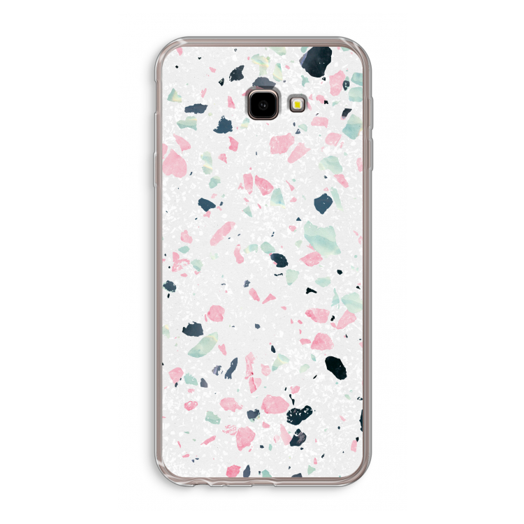 Terrazzo N°3: Samsung Galaxy J4 Plus Transparant Hoesje